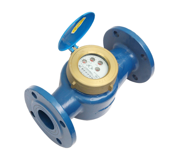 Rotor wet type water meter full liquid seal