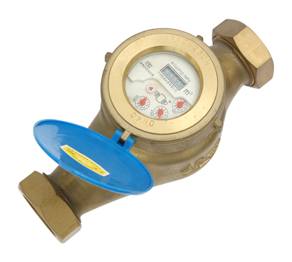 Rotor wet type water meter E-type semi-liquid seal
